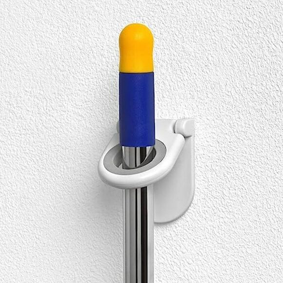 Spectrum Mop and Broom Holder Whit Set of 2 New in Packaging - Picture 6 of 6